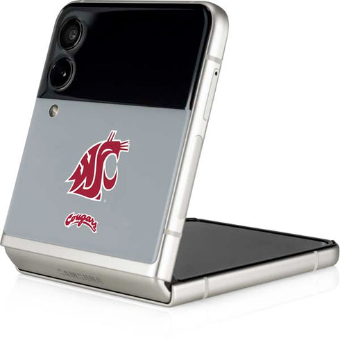 Washington State University WSU Cougars Galaxy Z Flip3 5G Skin